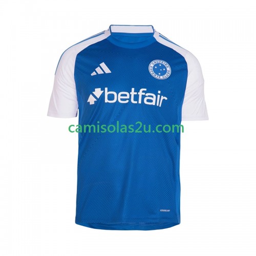 Camisolas de futebol Cruzeiro Equipamento Principal 2025/26 Manga Curta Camisolas de futebol Cruzeiro Equipamento Principal 2025/26 Manga Curta